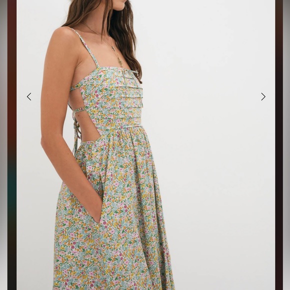 For Love and Lemons Raleigh Midi Dress - Picture 6 of 8